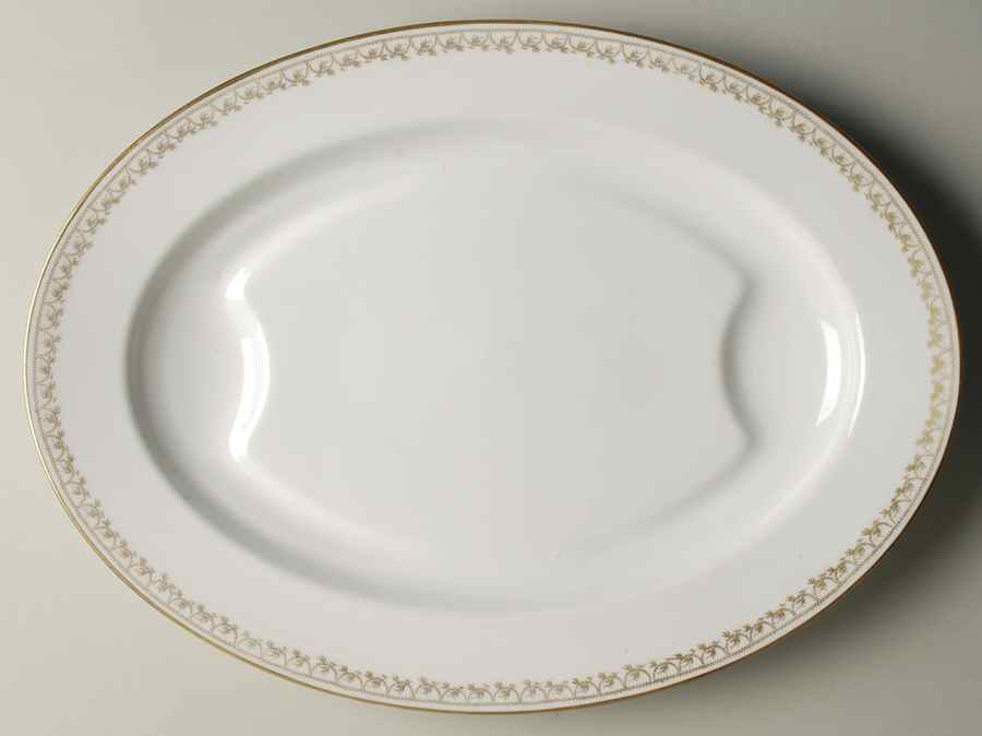Schleiger 780 17" Oval Serving Platter by Haviland-1
