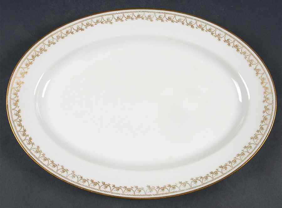 Schleiger 780 11" Oval Serving Platter by Haviland-1