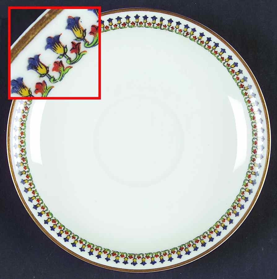 Schleiger 784a Saucer for Bouillon Cup by Haviland-1