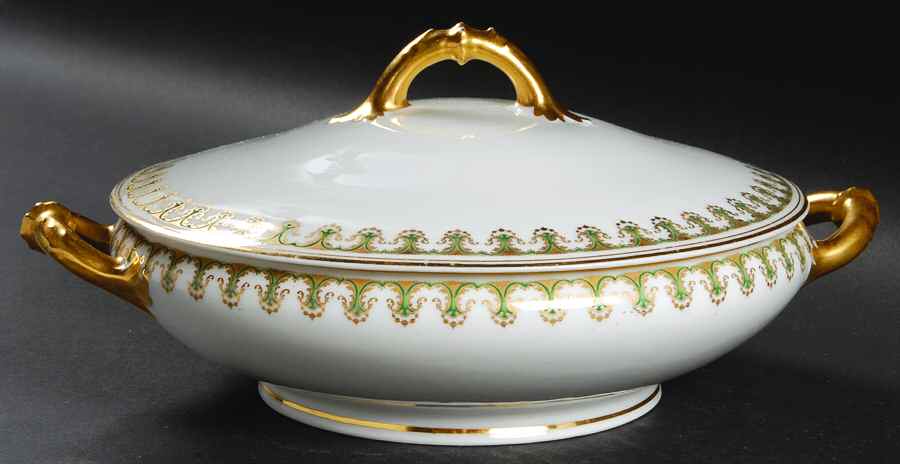 Schleiger 786 Round Covered Vegetable by Haviland-1