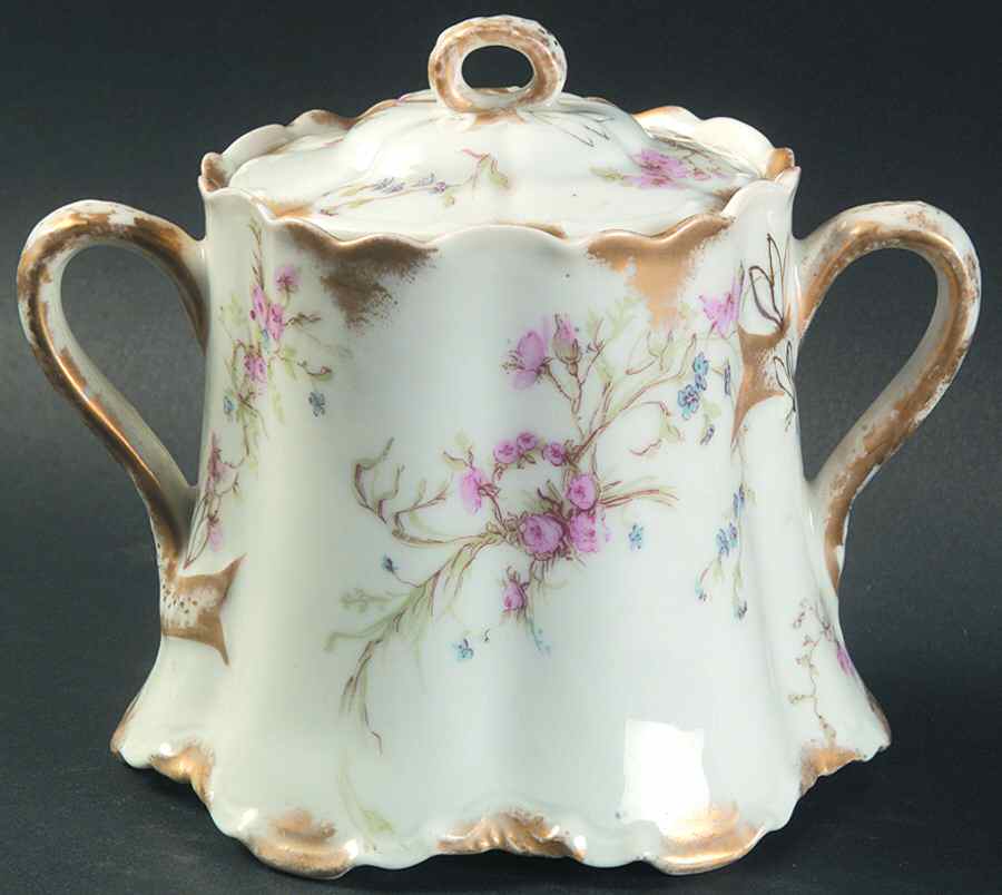 Schleiger 78b Sugar Bowl & Lid by Haviland-1