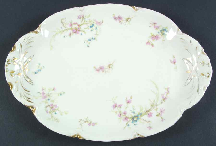Schleiger 78b 13" Oval Serving Platter by Haviland-1
