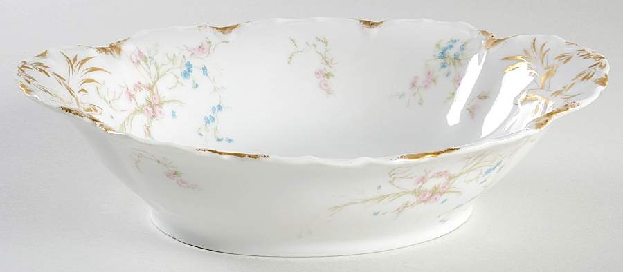 Schleiger 78b 10" Oval Vegetable Bowl by Haviland-1