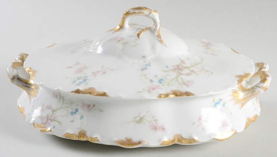 Schleiger 78b Oval Covered Vegetable by Haviland-1