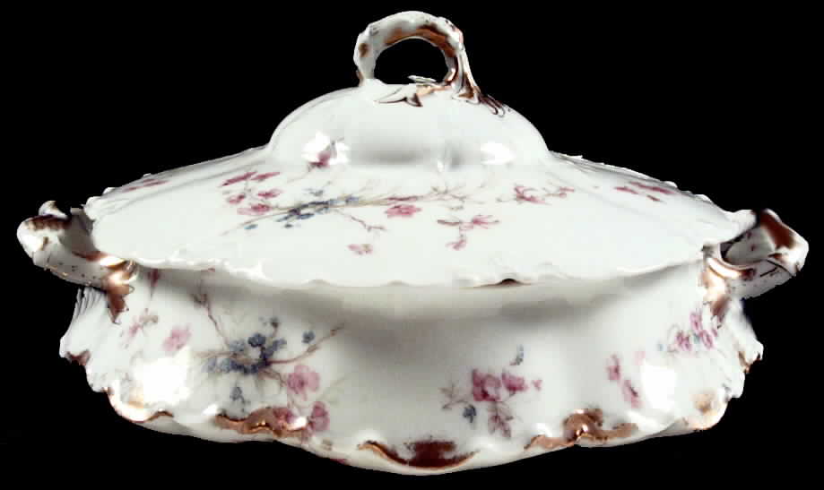Schleiger 78c Round Covered Vegetable by Haviland-1