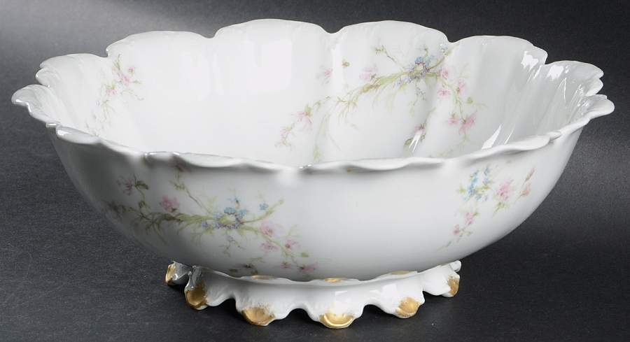 Schleiger 78D 10" Round Vegetable Bowl by Haviland-1