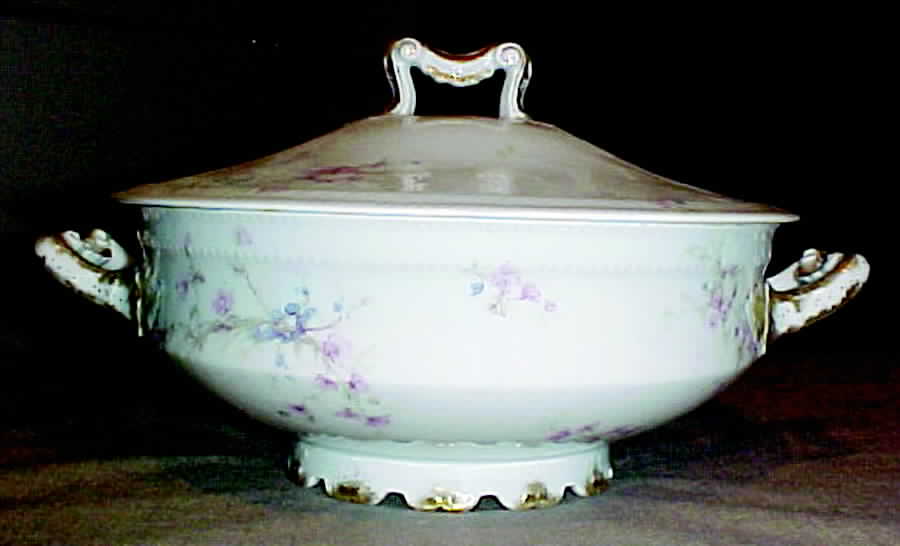 Schleiger 78e Tureen &  Lid by Haviland-1