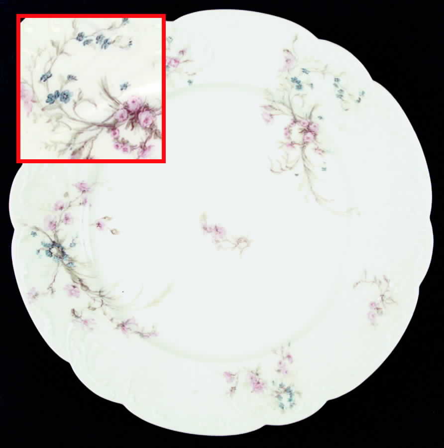 Schleiger 78k Dinner Plate by Haviland-1