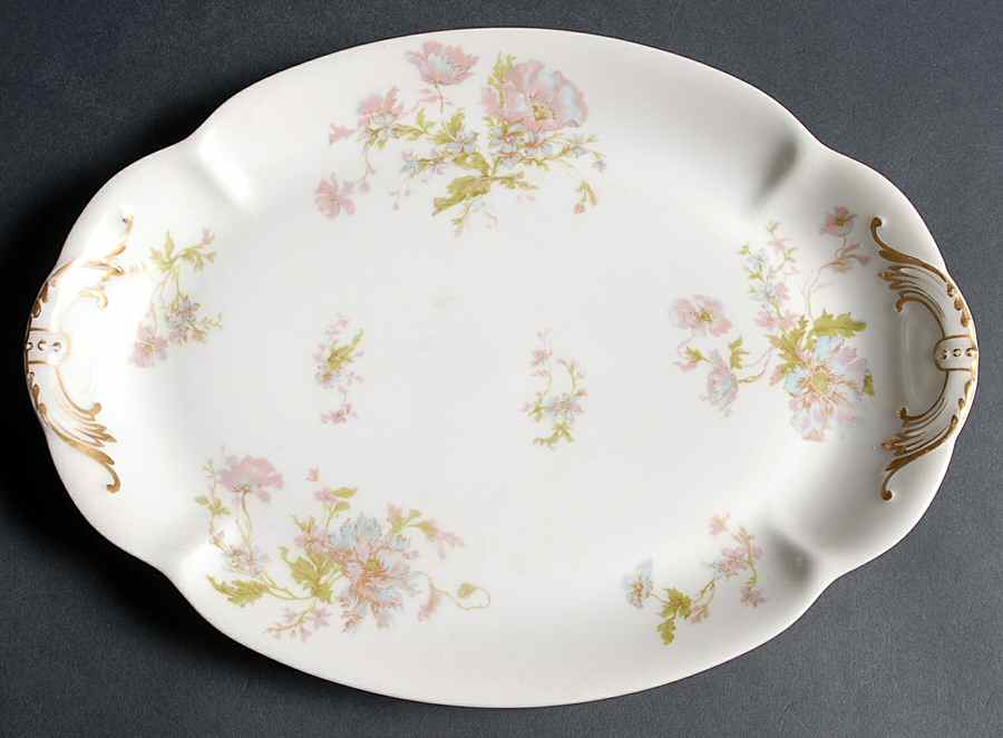 Schleiger 79 11" Oval Serving Platter by Haviland-1