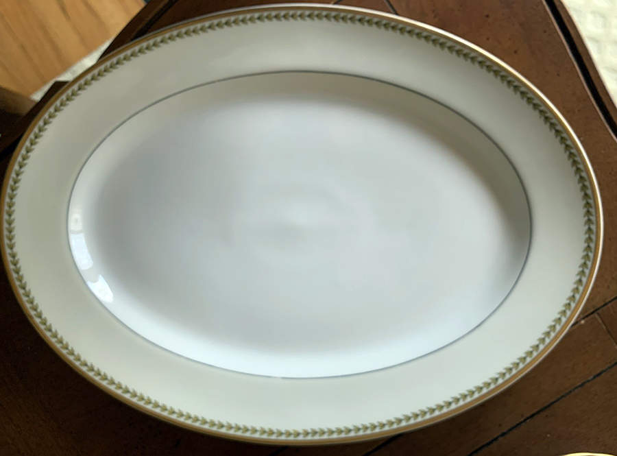 Schleiger 791 14" Oval Serving Platter by Haviland-1