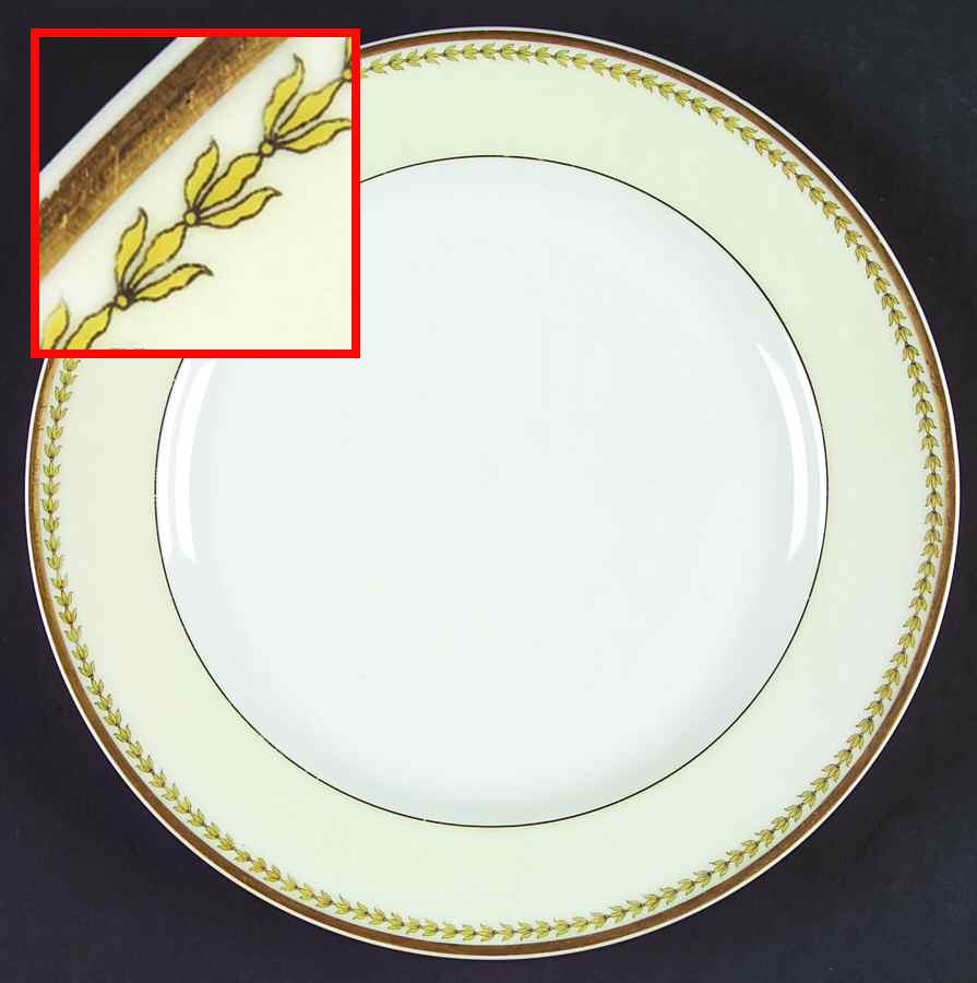 Schleiger 791 Dinner Plate by Haviland-1