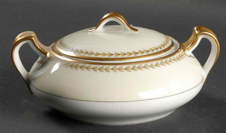 Schleiger 791 Sugar Bowl & Lid by Haviland-1
