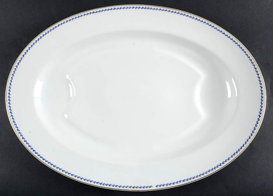 Schleiger 792 18" Oval Serving Platter by Haviland-1