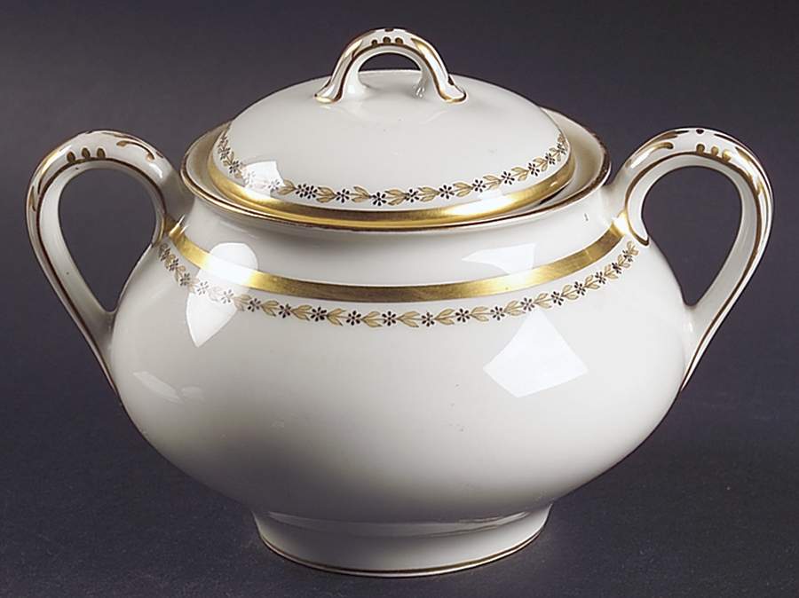 Schleiger 795 Oversize Sugar Bowl & Lid by Haviland-1