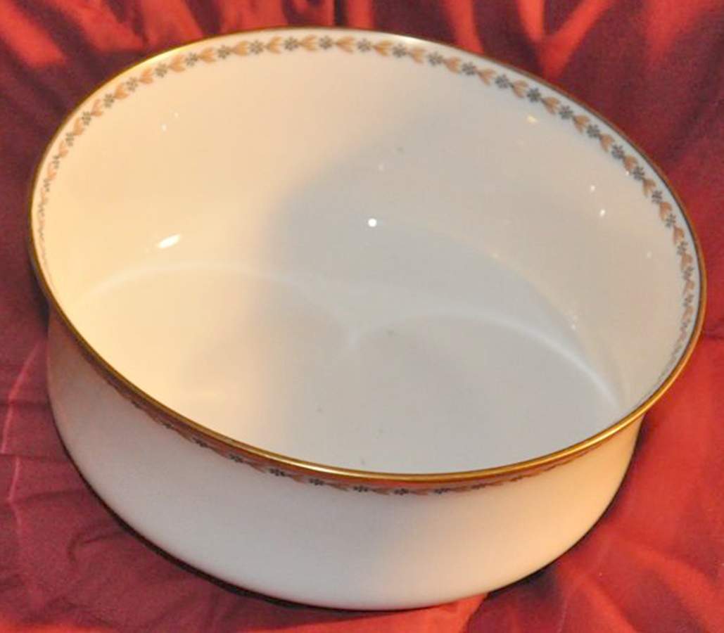 Schleiger 795 Cranberry Bowl by Haviland-1