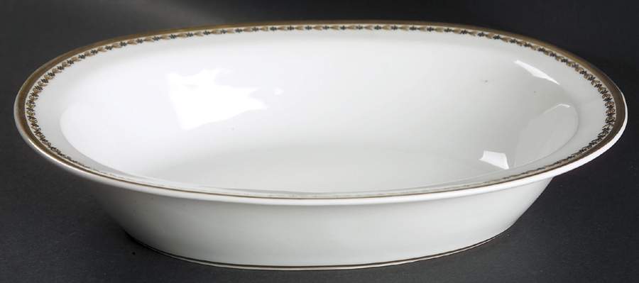 Schleiger 795 10" Oval Vegetable Bowl by Haviland-1