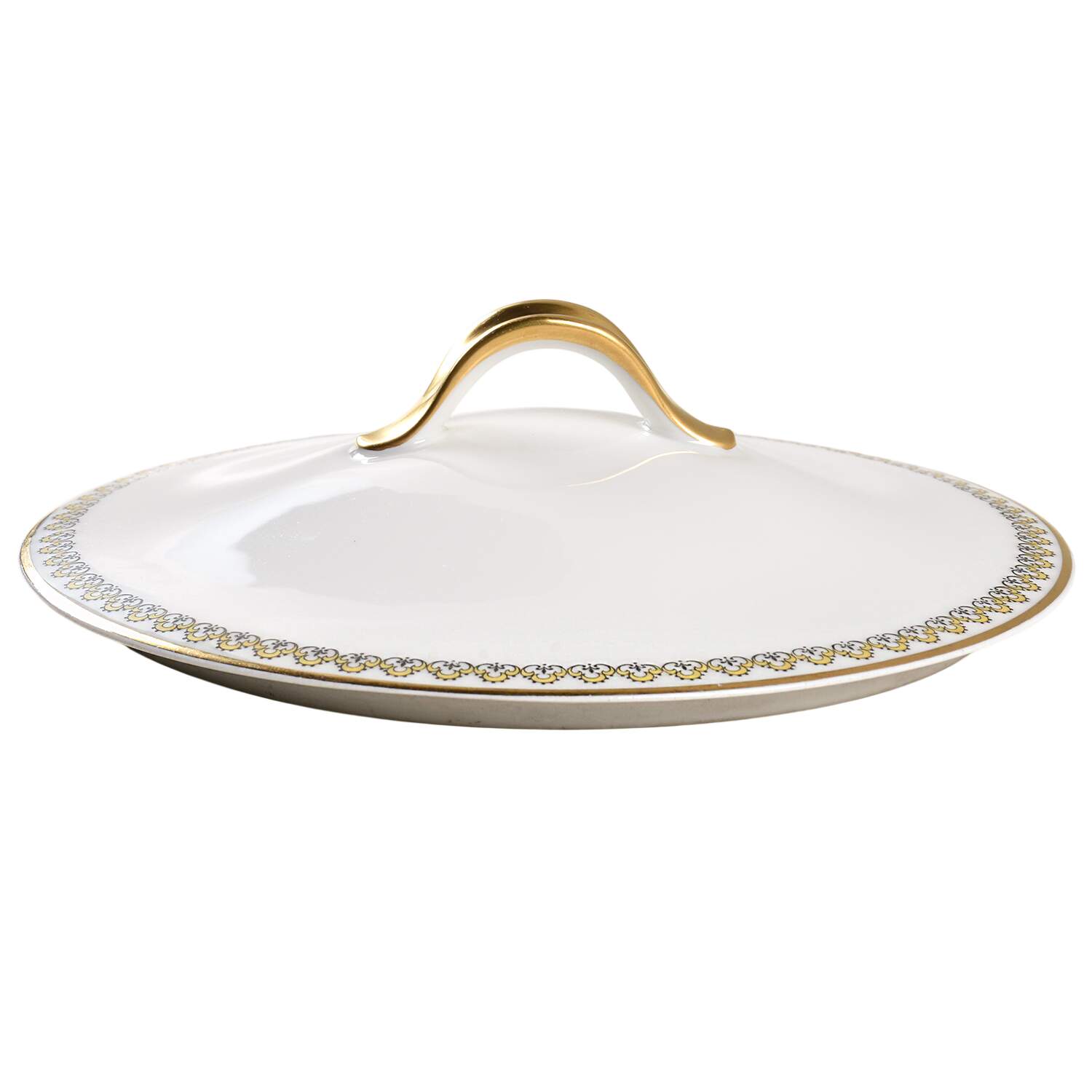 Schleiger 796 Lid for Round Vegetable by Haviland-1