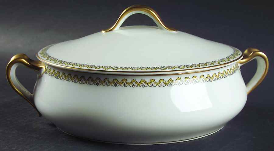 Schleiger 796 Round Covered Vegetable by Haviland-1