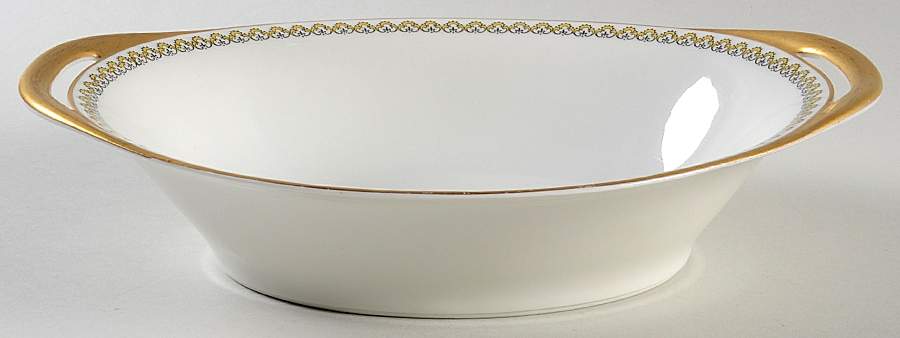 Schleiger 796 10" Oval Vegetable Bowl by Haviland-1