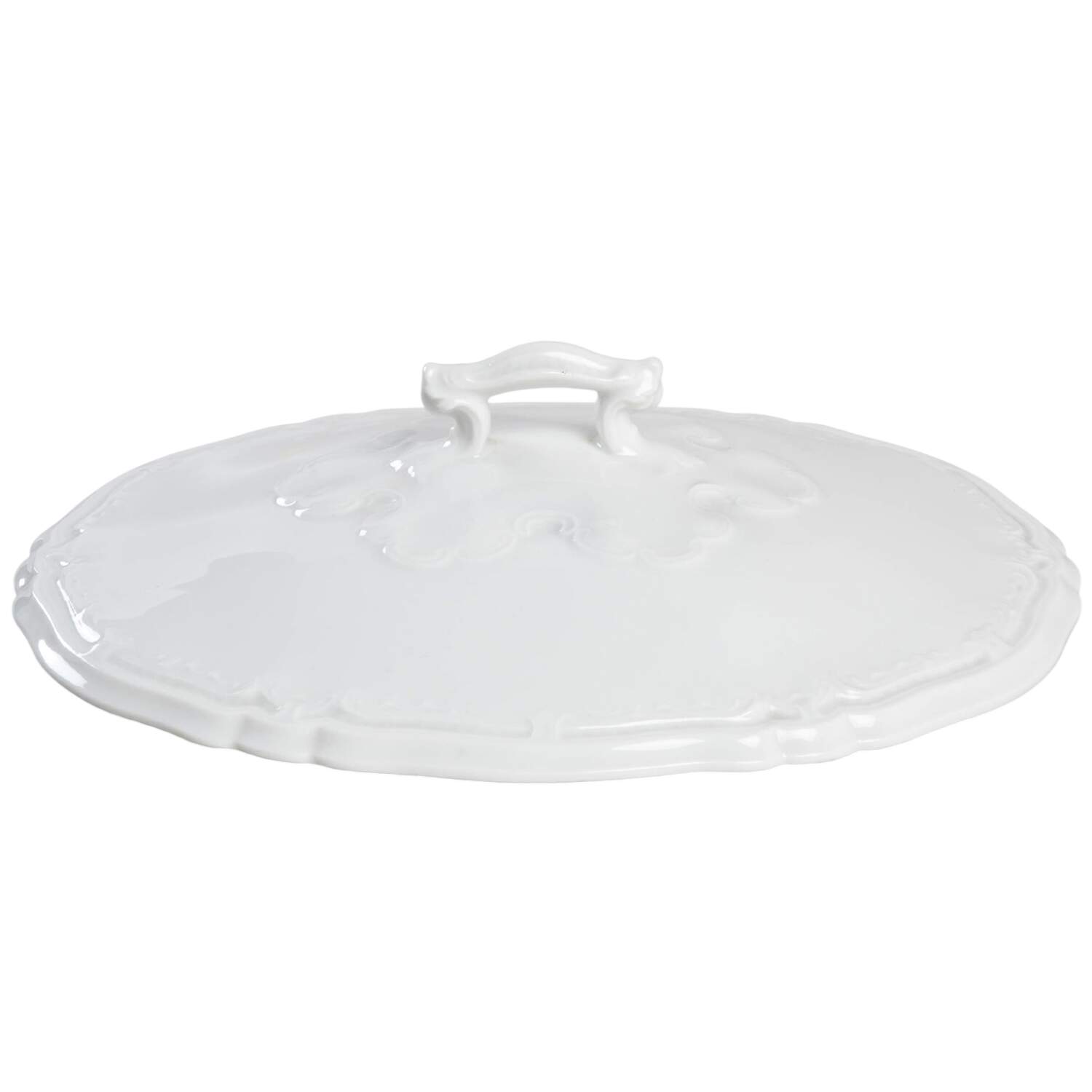 Schleiger 8 Lid for Oval Vegetable by Haviland-1