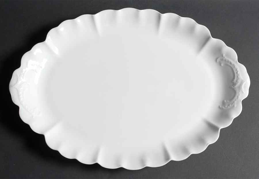 Schleiger 8 16" Oval Serving Platter by Haviland-1