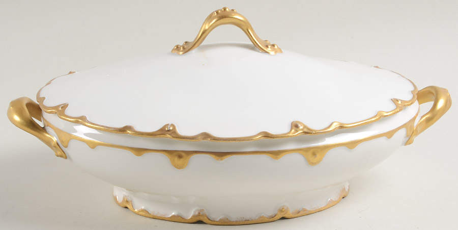 Schleiger 806 Oval Covered Vegetable by Haviland-1