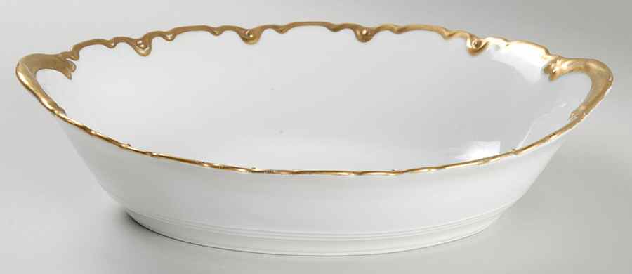 Schleiger 806 11" Oval Vegetable Bowl by Haviland-1