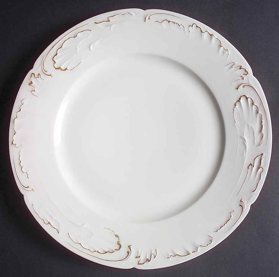 Schleiger 809 Dinner Plate by Haviland-1