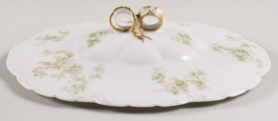 Schleiger 80A Lid for Oval Vegetable by Haviland-1