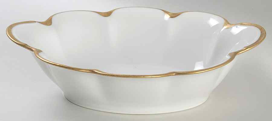Schleiger 822a 9" Oval Vegetable Bowl by Haviland-1