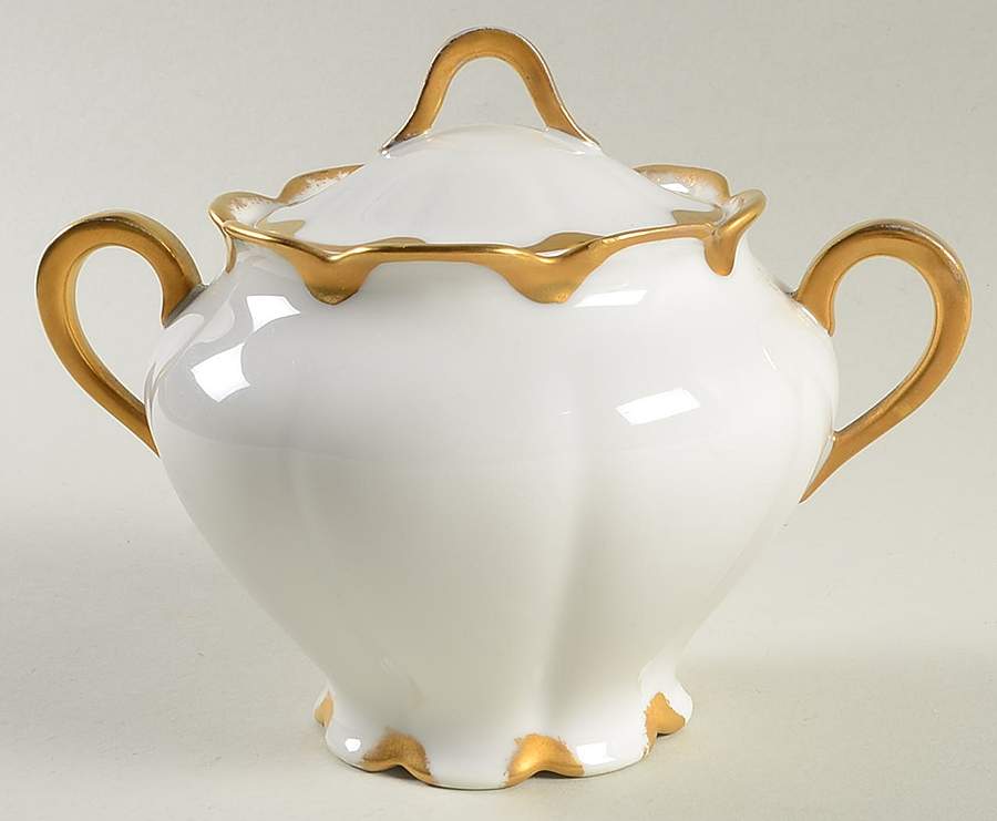 Schleiger 822a Sugar Bowl & Lid by Haviland-1