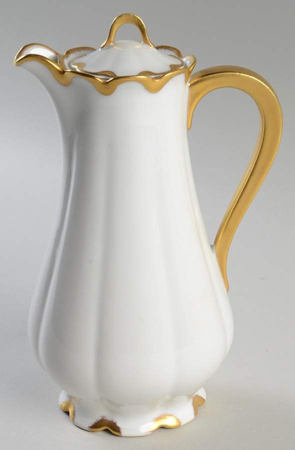 Schleiger 822a Chocolate Pot & Lid by Haviland-1