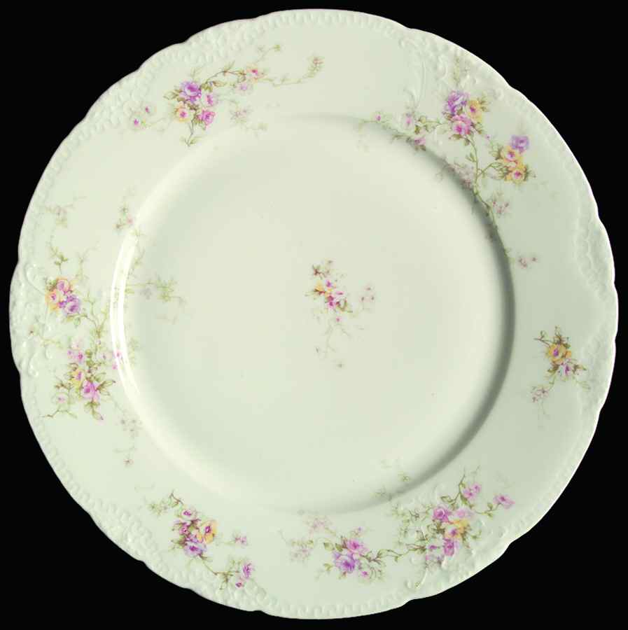Schleiger 837f Dinner Plate by Haviland-1