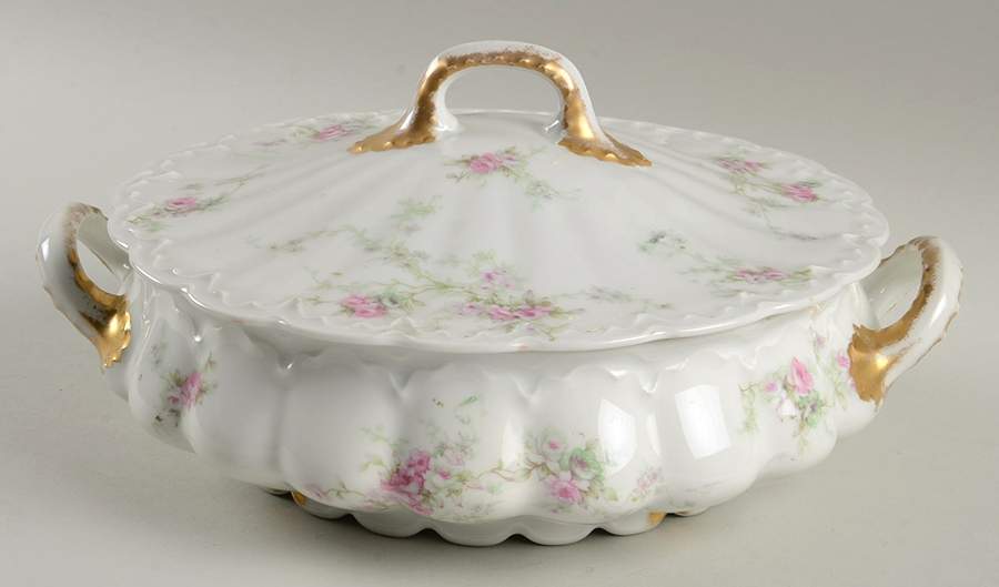 Schleiger 837k Round Covered Vegetable by Haviland-1