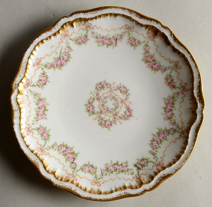 Schleiger 842 Coupe Salad Plate by Haviland-1