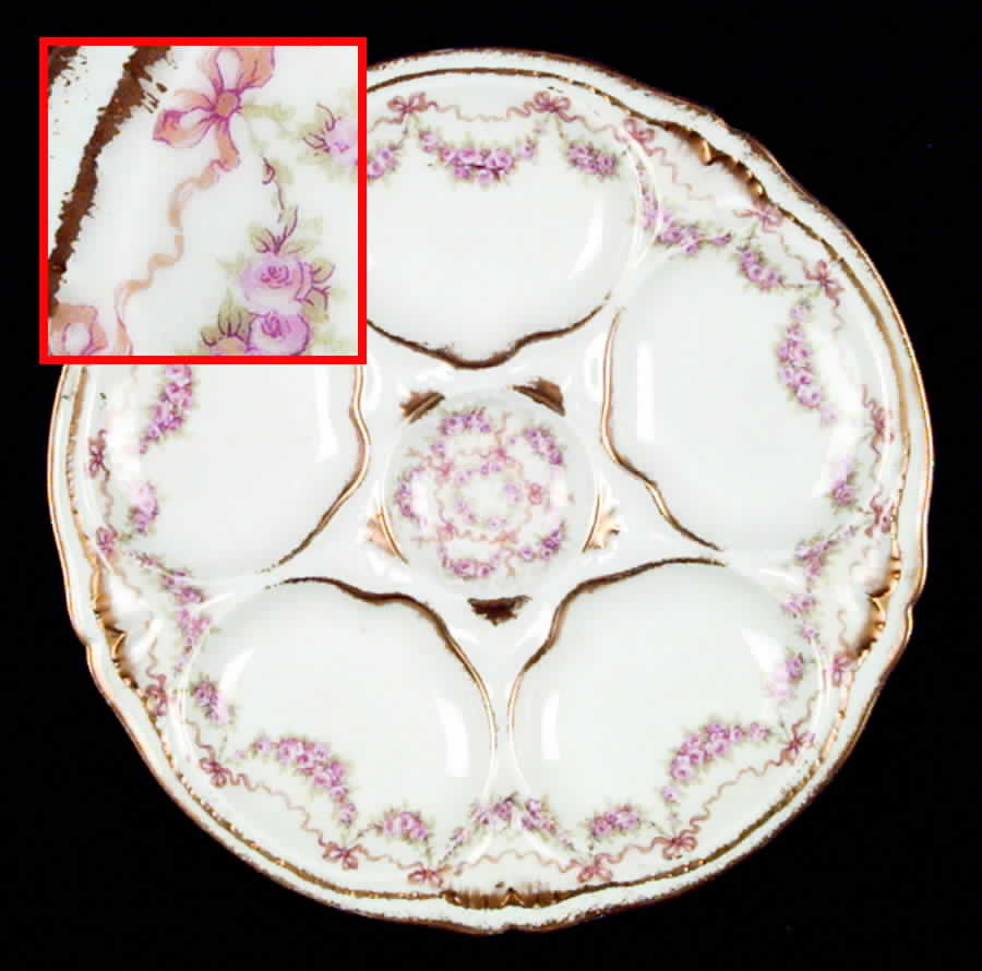 Schleiger 842 Oyster Plate by Haviland-1
