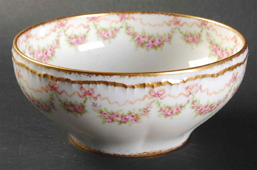 Schleiger 842 Cranberry Bowl by Haviland-1