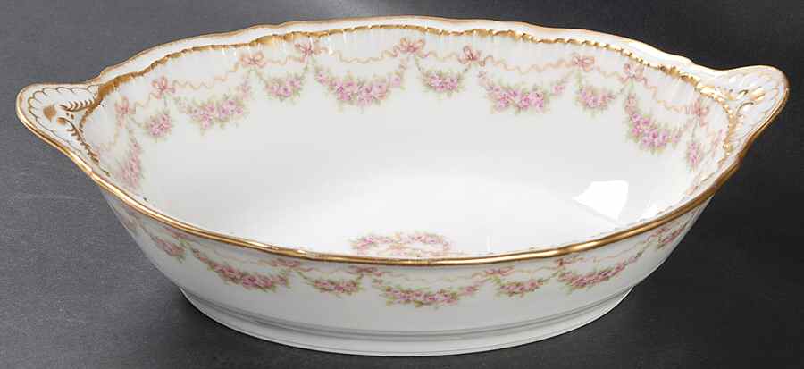 Schleiger 842 10" Oval Vegetable Bowl by Haviland-1