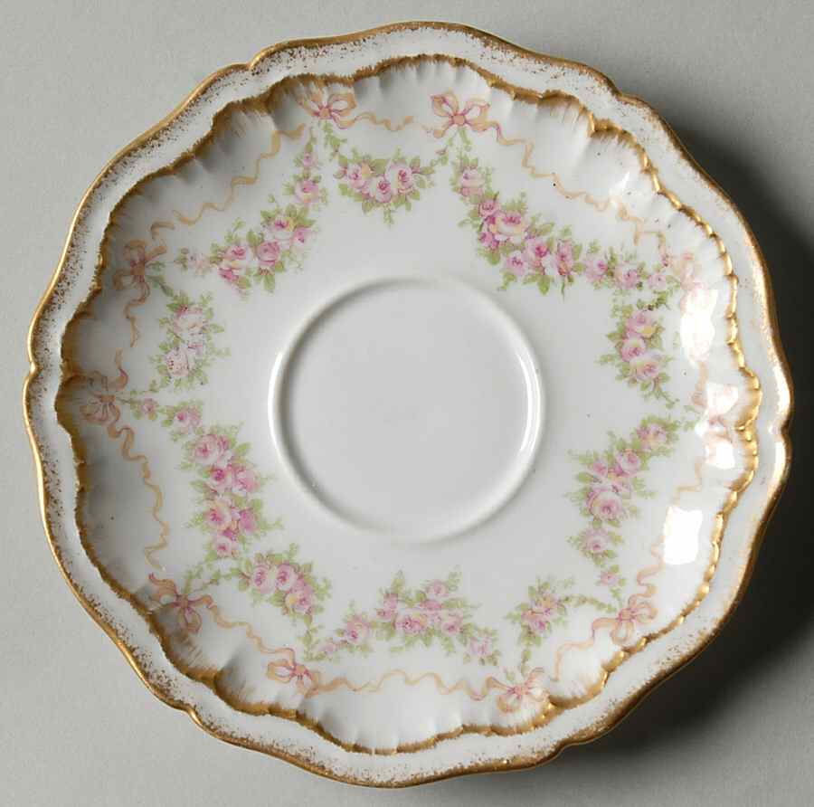 Schleiger 842 Saucer for Flat Demitasse Cup by Haviland-1