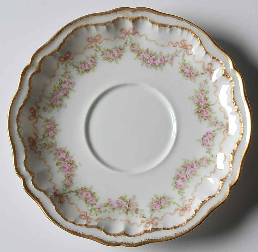 Schleiger 842 Saucer for Flat Cup by Haviland-1