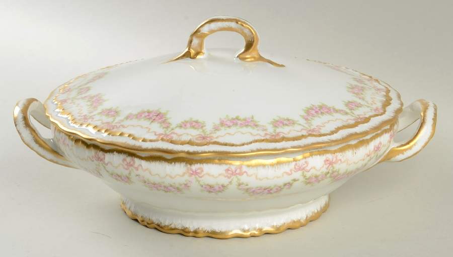 Schleiger 842 Round Covered Vegetable by Haviland-1