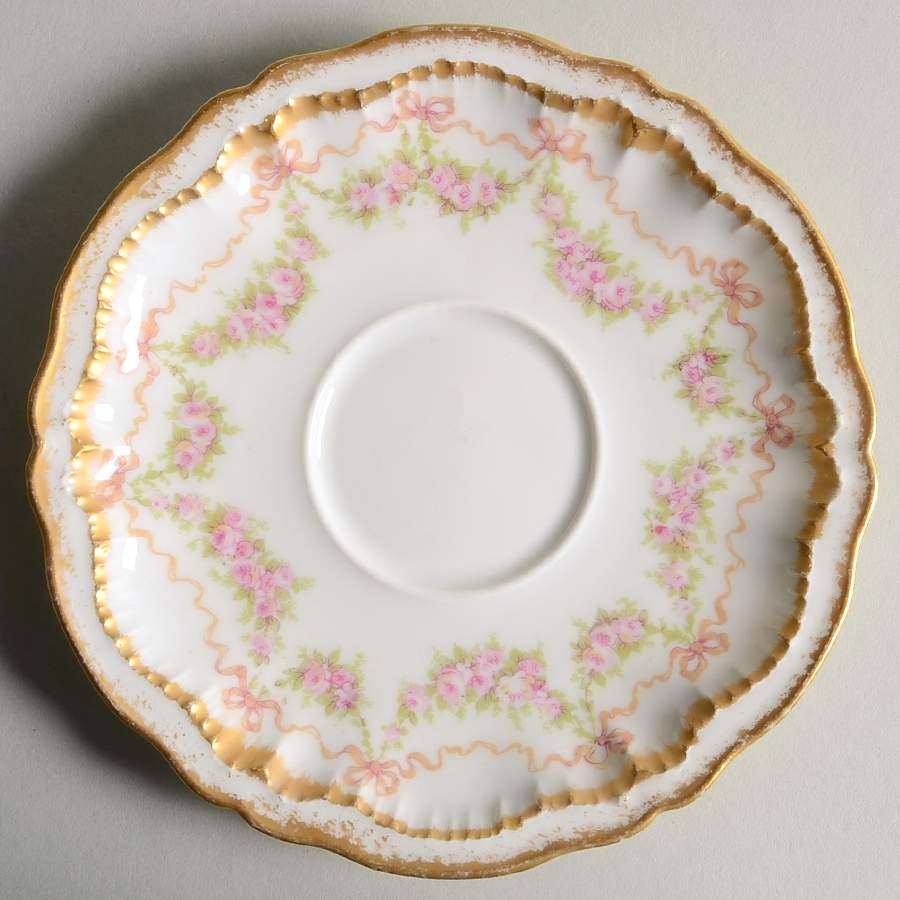 Schleiger 842 Saucer for Flat Demitasse Cup by Haviland-1