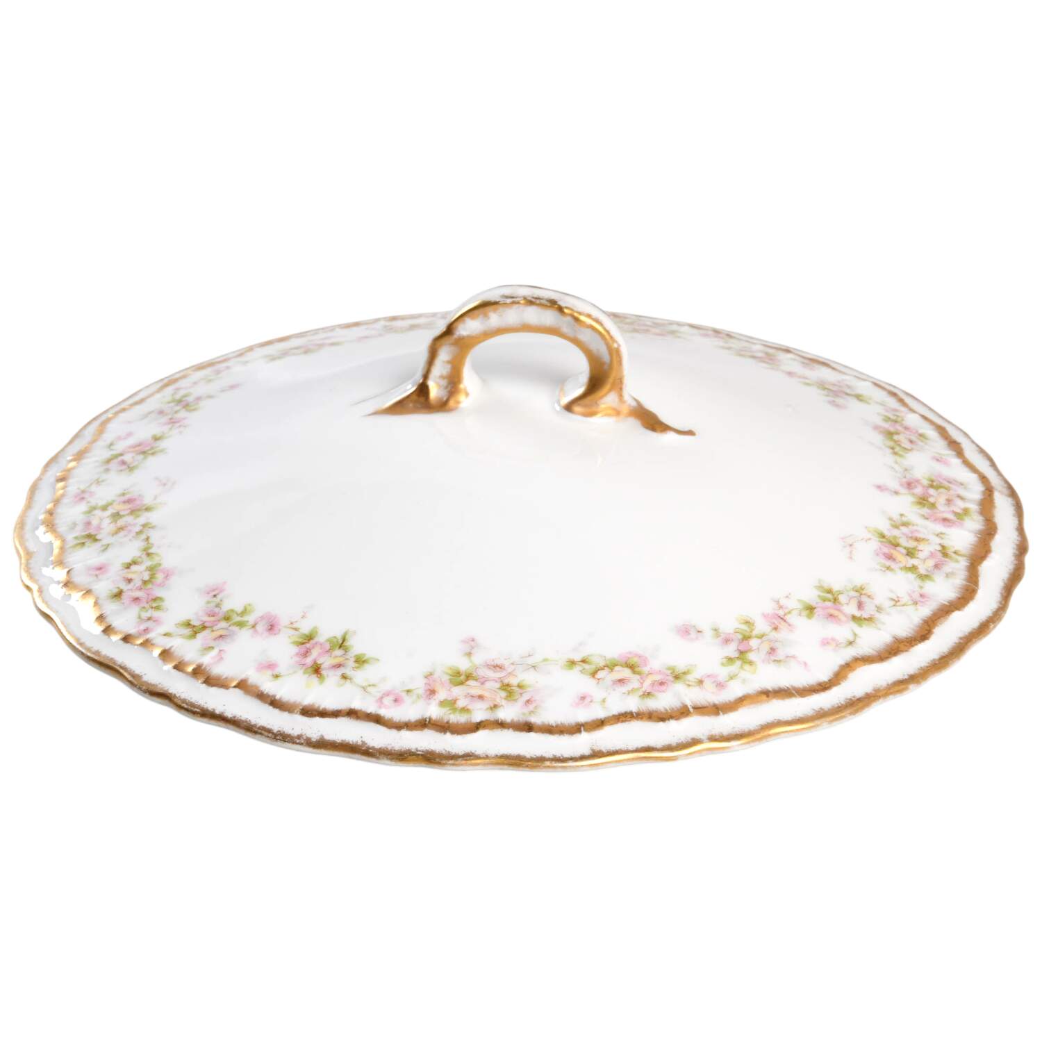 Schleiger 844 Lid for Round Vegetable by Haviland-1