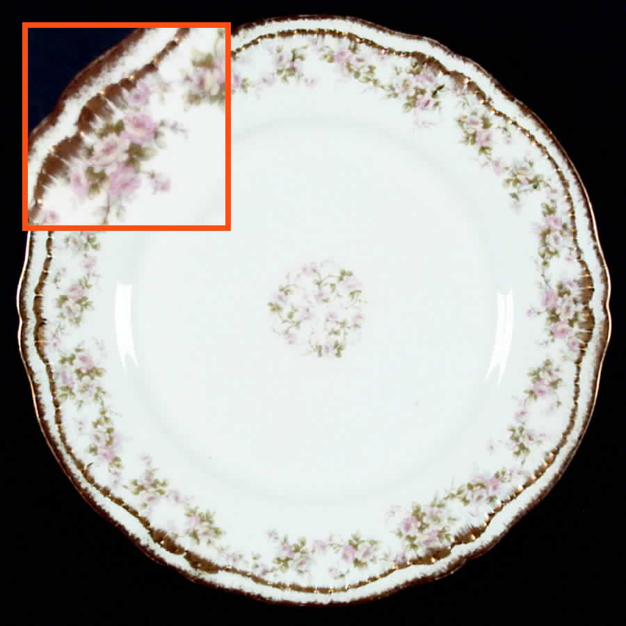 Schleiger 844 Dinner Plate by Haviland-1