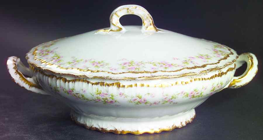 Schleiger 844 Round Covered Vegetable by Haviland-1