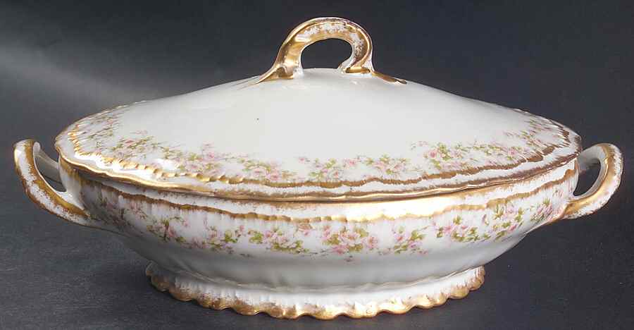 Schleiger 844 Oval Covered Vegetable by Haviland-1
