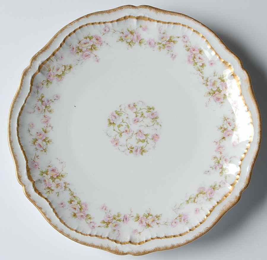 Schleiger 844 Coupe Salad Plate by Haviland-1