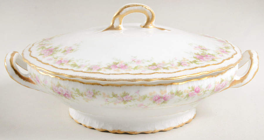 Schleiger 855A Round Covered Vegetable by Haviland-1