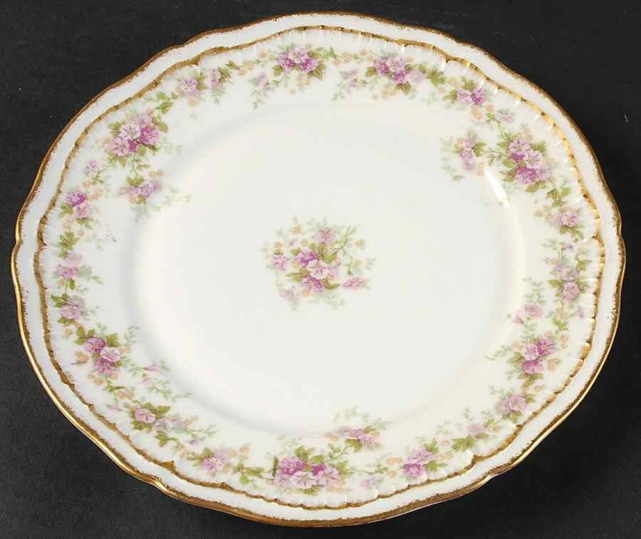 Schleiger 855A Luncheon Plate by Haviland-1
