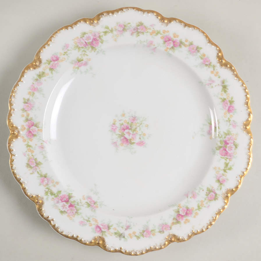 Schleiger 855b Luncheon Plate by Haviland-1